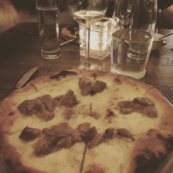 Via Vai - Fior de latte, porcini mushrooms, and truffle oil pizza! - Italian Near Me - Astoria, New York