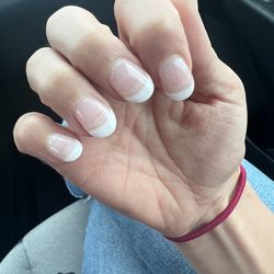 Mary Nails - You can see through them and where the tip was placed. Super uneven and just ugly