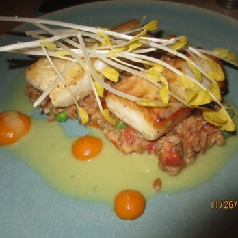 Bottiglia - pan roasted halibut entree - Italian Near Me - Henderson, Nevada