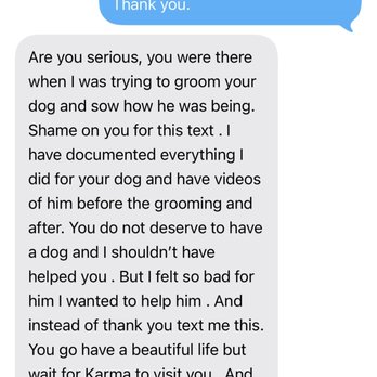 Harts Dog Grooming - Half of the text messages - Pet Groomers Near Me - San Gabriel , California