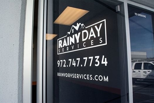 Slide of Rainy Day Services