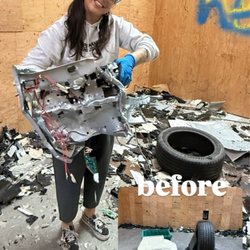 Smash Kingdom - Female rage featuring destroyed printer