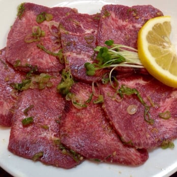 Sei-Ko-En Restaurant - Beef Tongue w/ Green Onion ($9.50) - Japanese Near Me - Torrance, California