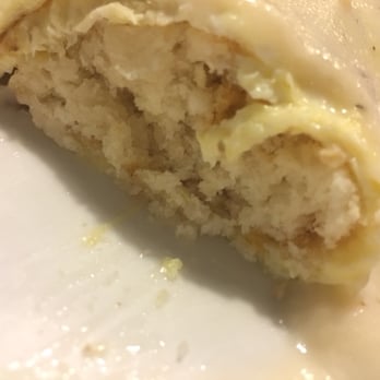 Eggsellent Cafe - Inside the biscuit and gravy omelette - Breakfast & Brunch Near Me - Carrollton, Texas