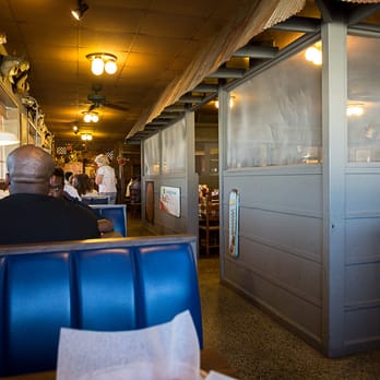 Ezell's Catfish Cabin - A view from a booth. - Southern Near Me - Columbus, Georgia