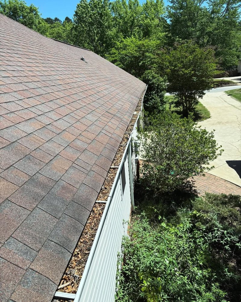 Slide of Studs Gutter Cleaning