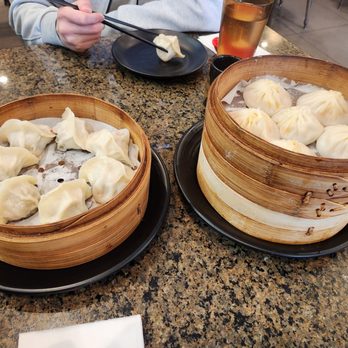 Brochette Dumpling - 2. Crab and Pork Xiao Long Bao () (6 pcs) 5. Napa Cabbage with Pork Dumpling (8 pcs)() - Dim Sum Near Me - San Francisco, California