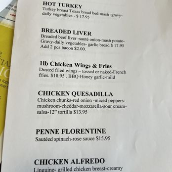 Blue Rooster - Lunch/dinner menu - Breakfast & Brunch Near Me - Ajax, Ontario