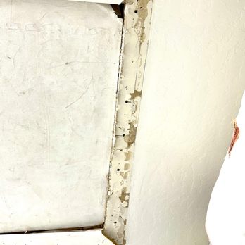 Hobaica Services - Detail of the missing molding and drywall panel. - Heating & Air Conditioning/HVAC Near Me - Phoenix, Arizona