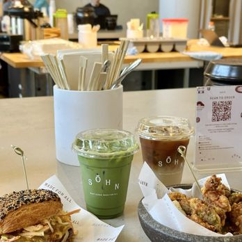 Sohn - Melona Matcha Latte was to die for!!! And banana oat milk latte was good too - Cafes Near Me - San Francisco, California Sohn - Melona Matcha Latte was to die for!!! And banana oat milk latte was good too - Cafes Near Me - San Francisco, California