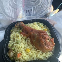 Taste of Nigeria African Cuisine - Fried Rice with chicken