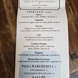 Happy Hour Menu August 2026