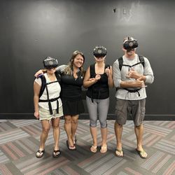 Chambers VR Escape - You wear a backpack and VR goggles for the experience