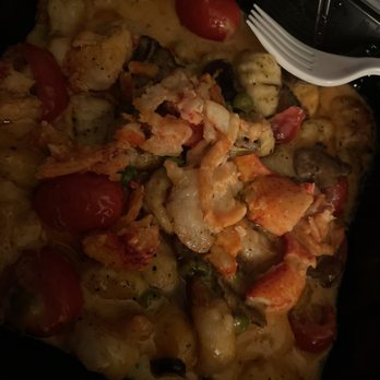Bonefish Grill - Found it! those tiny red pieces are lobster, I paid for extra, where is it?!!! - Seafood Near Me - Huntsville, Alabama Bonefish Grill - Found it! those tiny red pieces are lobster, I paid for extra, where is it?!!! - Seafood Near Me - Huntsville, Alabama