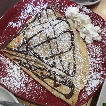 Caffe Mona La Bistro - Nutella and banana crepe - Breakfast & Brunch Near Me - Pittsburgh, Pennsylvania