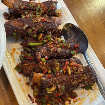 Hunan Cuisine - Ribs 10/10 crispy and fall off the bone. - Chinese Near Me - Alhambra, California