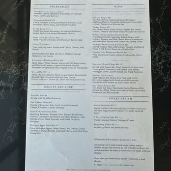 Fuell - Menu - Breakfast & Brunch Near Me - Detroit, Michigan
