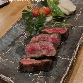 Kokkaku - Japanese A5 Wagyu NY Striploin (4 oz) (so sorry i forgot to take a pic and had to pull from my insta story) - New American Near Me - Seattle, Washington Kokkaku - Japanese A5 Wagyu NY Striploin (4 oz) (so sorry i forgot to take a pic and had to pull from my insta story) - New American Near Me - Seattle, Washington
