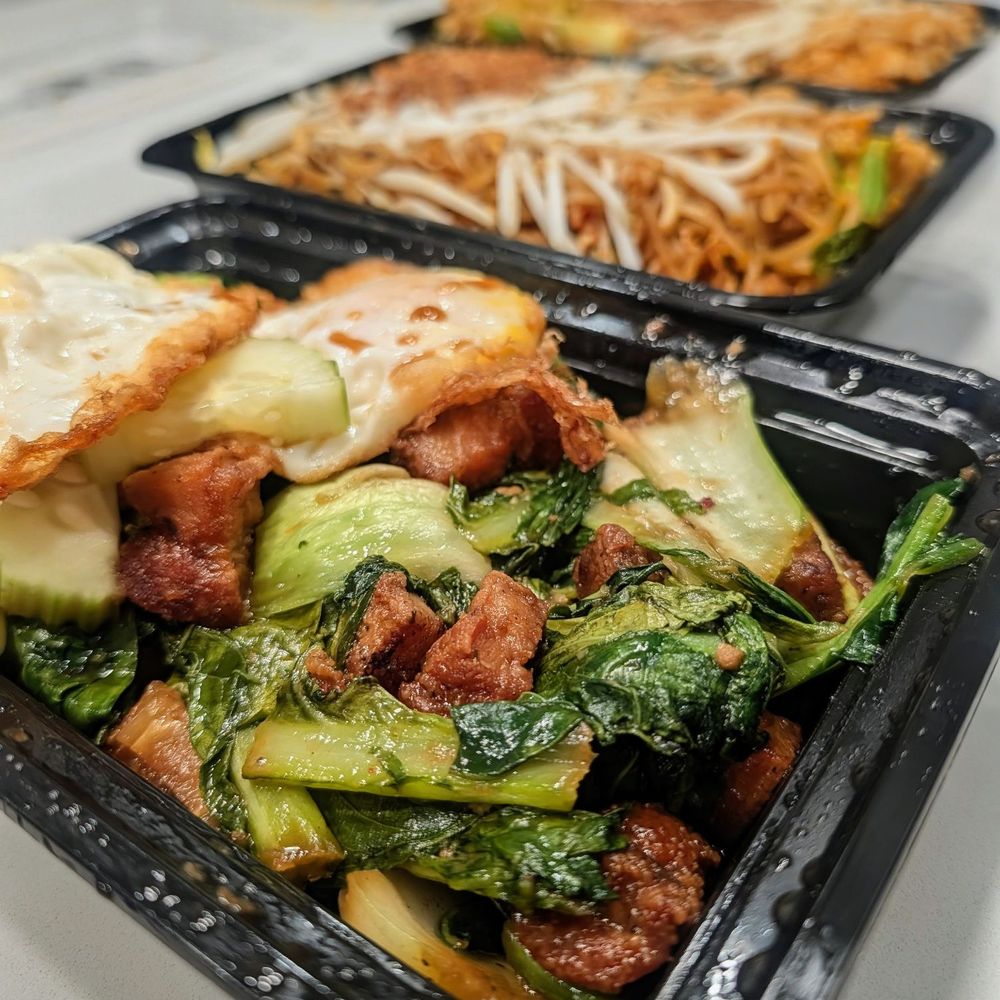 Super Sap's Fine Thai Cuisine - Special Pad Ka Prao Crispy Pork Belly - Thai Near Me - Cedar Park, Texas