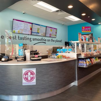 Planet Smoothie - Menu/ Cashier desk - Juice Bars & Smoothies Near Me - Boynton Beach, Florida