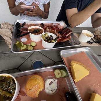 Wild Fig BBQ - Brisket Spare Ribs Brussels Sprouts Key Lime Pie Meaty Baked Beans - Barbeque Near Me - Las Vegas, Nevada