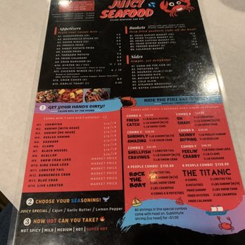 Juicy Seafood - Menu - Seafood Near Me - Silver Spring, Maryland Juicy Seafood - Menu - Seafood Near Me - Silver Spring, Maryland