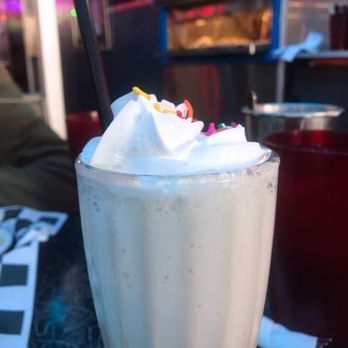 Galaxy Diner - Caramel milkshake - American Near Me - Richmond, Virginia Galaxy Diner - Caramel milkshake - American Near Me - Richmond, Virginia