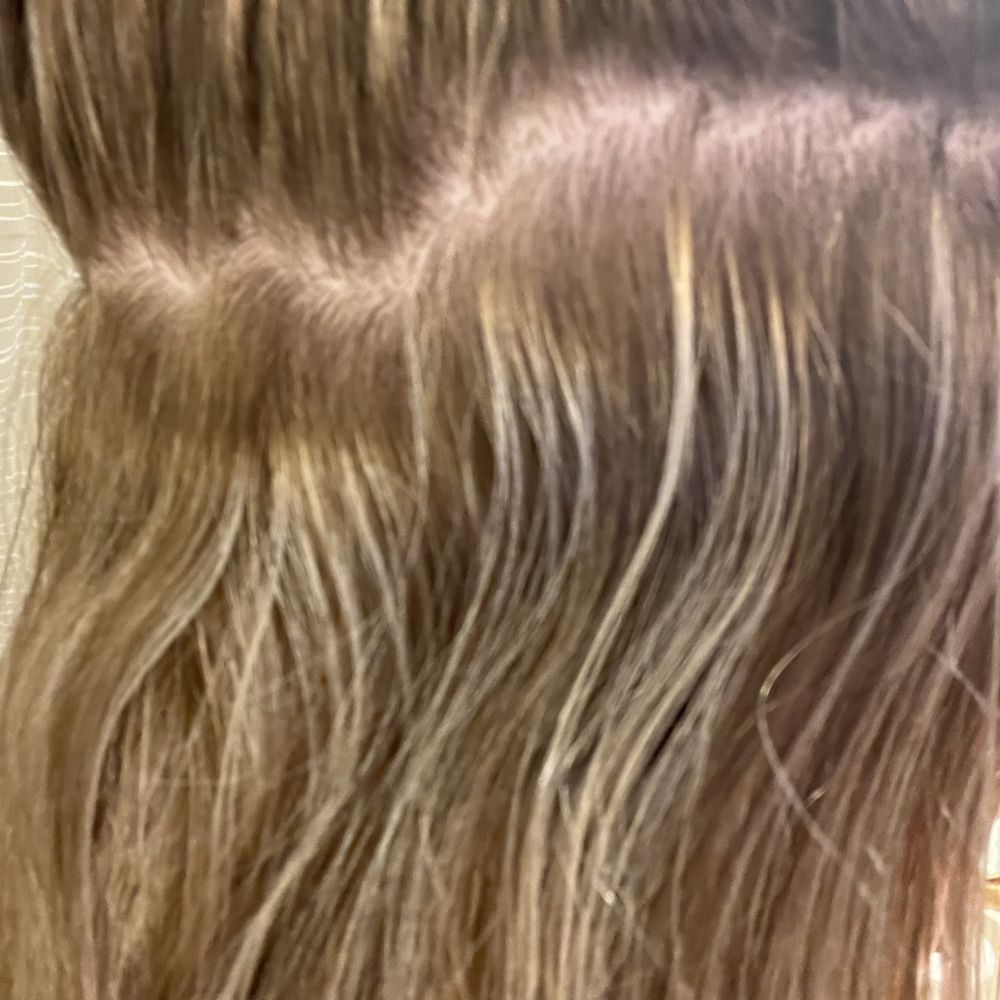 Salon Platinum - Not close to the scalp, uneven highlights with orange at the top - Hair Salons Near Me - Conway, Arkansas Salon Platinum - Not close to the scalp, uneven highlights with orange at the top - Hair Salons Near Me - Conway, Arkansas