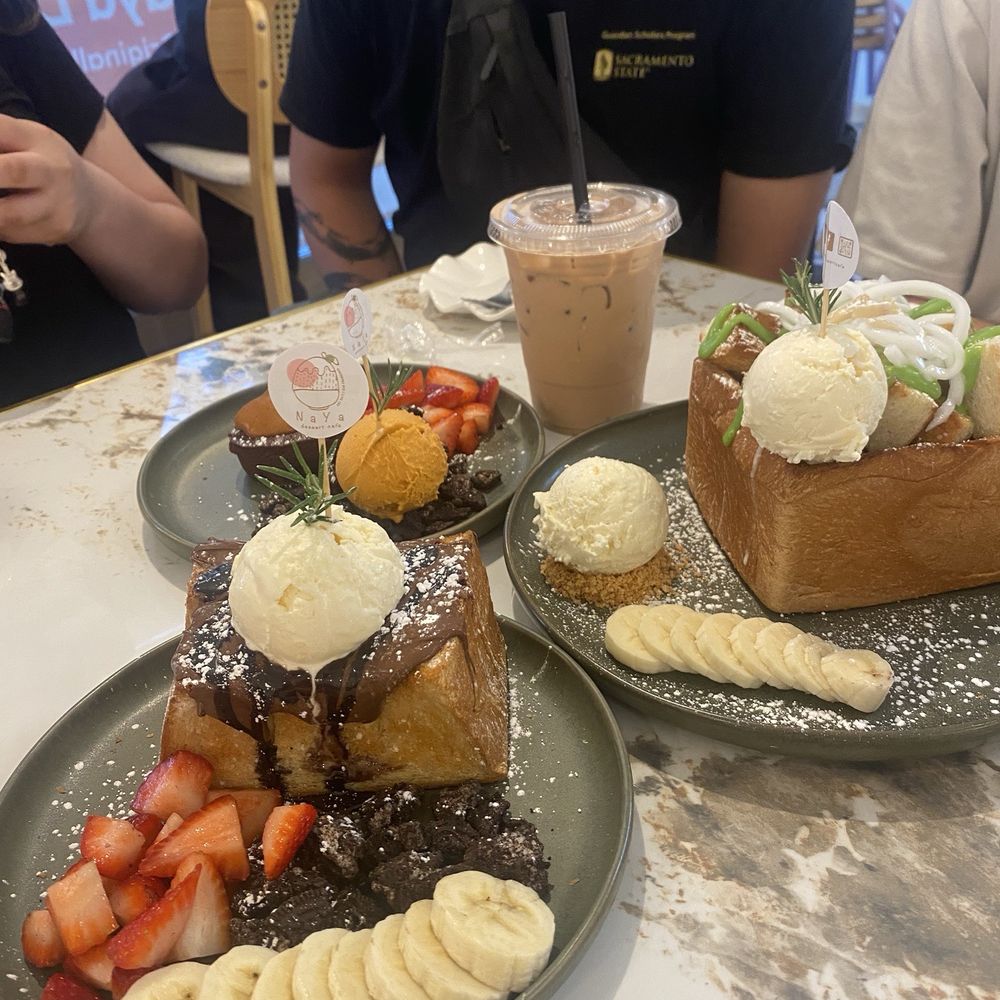 Naya Dessert Cafe - Chocolate toast, kaya toasted, thai tea lava cake - Cafes Near Me - Davis, California Naya Dessert Cafe - Chocolate toast, kaya toasted, thai tea lava cake - Cafes Near Me - Davis, California