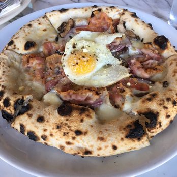 2145 Eats - Pancetta and egg pizza - Pizza Near Me - Costa Mesa, California 2145 Eats - Pancetta and egg pizza - Pizza Near Me - Costa Mesa, California