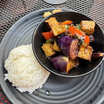 Thai Towne Eatery - Spicy eggplant - Thai Near Me - Orange, California
