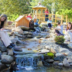 Kaizar School of Art - Our Waterfall Wonderland makes a great place to draw during the summer.