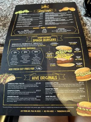Menu photo 7 The BeerHive Pittsburgh, PA