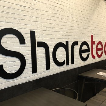 Sharetea - Sharetea name on an inside wall. - Coffee & Tea Near Me - Sandy Springs, Georgia