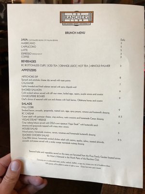 Menu photo 2 The Ranchers Club Stillwater, OK Menu photo 2 The Ranchers Club Stillwater, OK