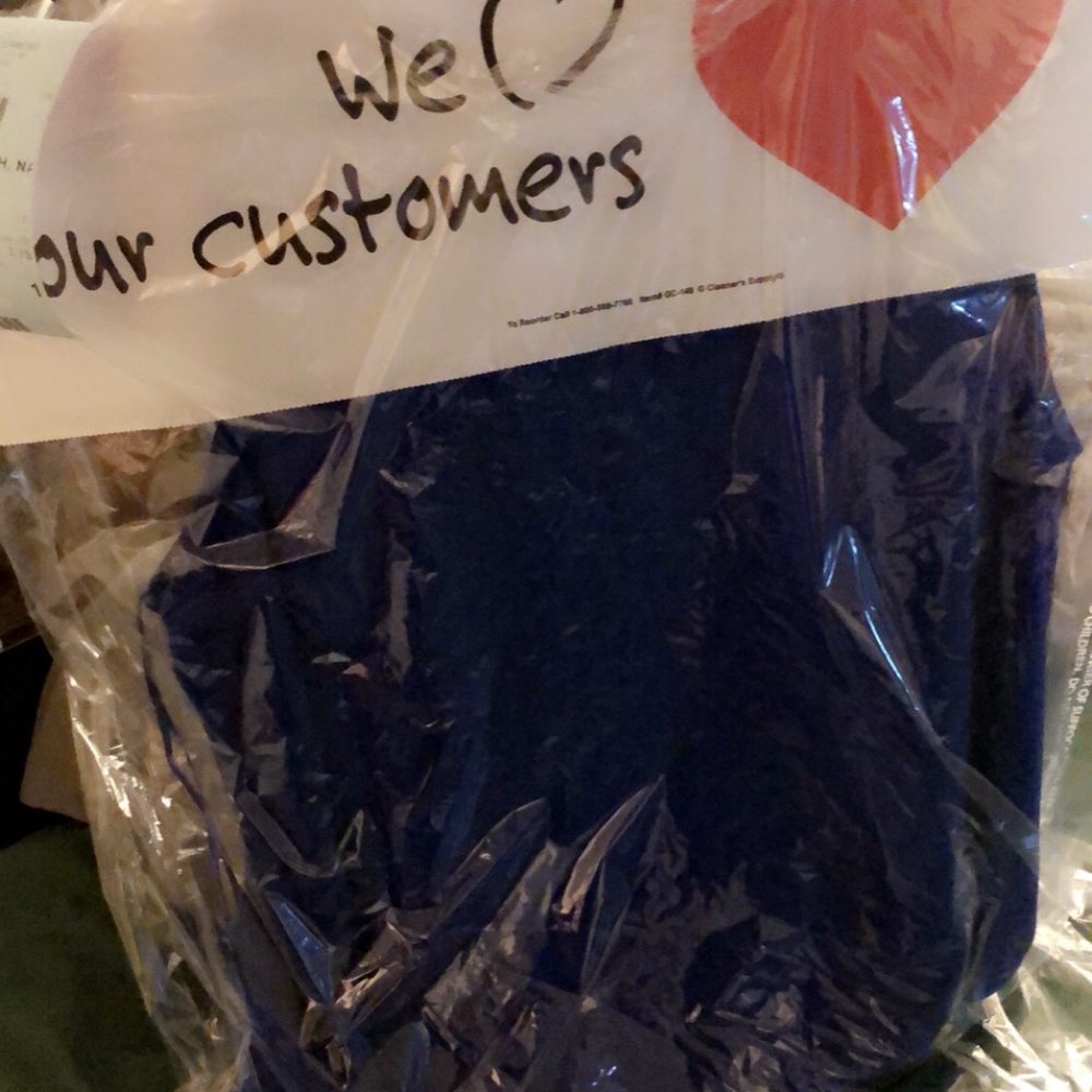 Blue Line Cleaners and Alterations - A note of appreciation attached to my clean shirt. - Sewing & Alterations Near Me - Tustin, California Blue Line Cleaners and Alterations - A note of appreciation attached to my clean shirt. - Sewing & Alterations Near Me - Tustin, California