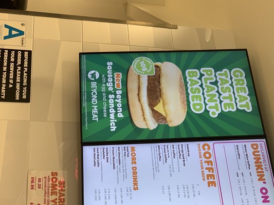 Menu photo 2 Dunkin' Glendale, CA