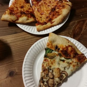 Nick's Pizza - Classic Cheese and Classic Spinach and Mushroom - Pizza Near Me - Oakland, California Nick's Pizza - Classic Cheese and Classic Spinach and Mushroom - Pizza Near Me - Oakland, California