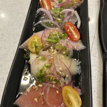 Kakuna Sushi - Carpaccio mixed (ayce) - Sushi Bars Near Me - San Leandro, California Kakuna Sushi - Carpaccio mixed (ayce) - Sushi Bars Near Me - San Leandro, California