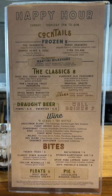 Menu photo 2 Zinburger Phoenix, AZ