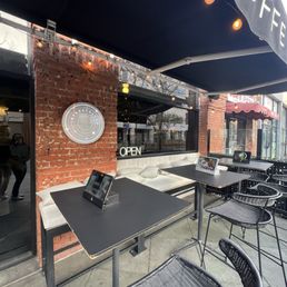 outside seating