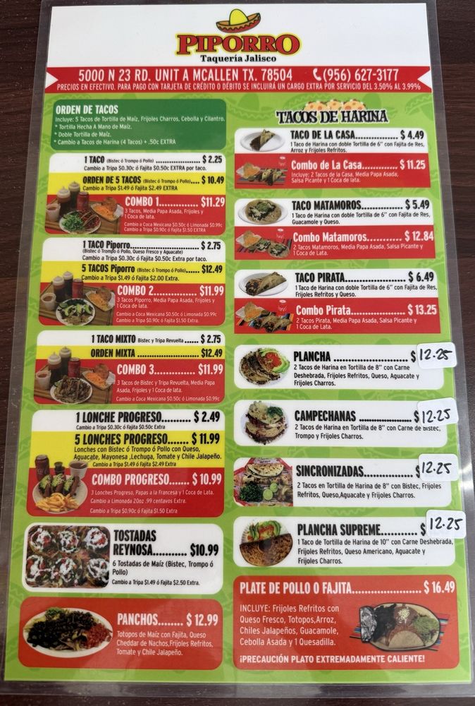 Piporro Taqueria Jalisco
