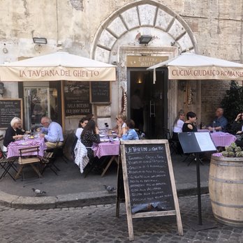 Ghetto Ebraico - The particular eatery we ate at- very good! Best falafel ever! - Landmarks & Historical Buildings Near Me - Rome, RM