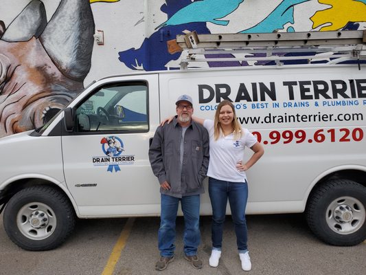 Drain Terrier Logo