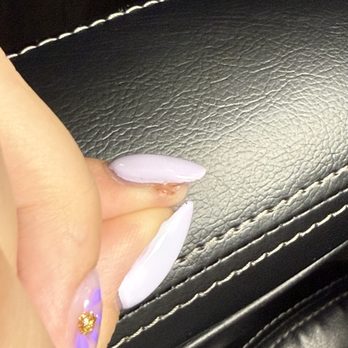 Nails of Tomball - The cut from the nail filer that made me bled and is now infected. - Nail Salons Near Me - Tomball, Texas Nails of Tomball - The cut from the nail filer that made me bled and is now infected. - Nail Salons Near Me - Tomball, Texas
