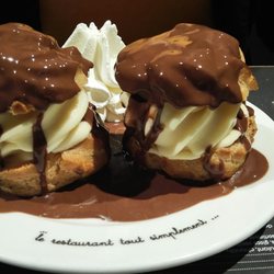 Bistro Régent - Profiteroles sauce Nutella 6.5€