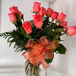Flowers, roses; florist