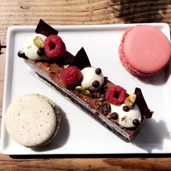 Lucettegrace - Yummy cake & a lemon and raspberry cheesecake macaroon! - Coffee & Tea Near Me - Raleigh, North Carolina Lucettegrace - Yummy cake & a lemon and raspberry cheesecake macaroon! - Coffee & Tea Near Me - Raleigh, North Carolina