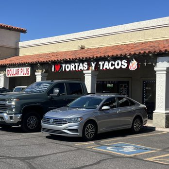 I Love Tortas & Tacos - View from outside - Tacos Near Me - Mesa, Arizona I Love Tortas & Tacos - View from outside - Tacos Near Me - Mesa, Arizona