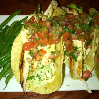 Red Lobster - Chicken tacos and side of green beans. - Seafood Near Me - Orlando, Florida